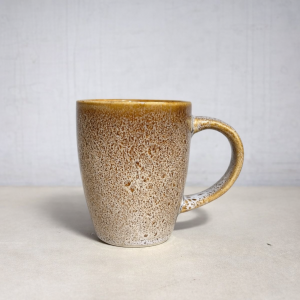 Premium Speckled Ceramic Coffee Mug – Brown & Beige Finish (Set of 6)