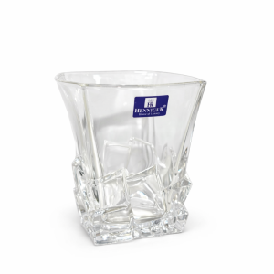 Henniger Premium Crystal Whisky Glass – Designer Tumbler (Set of 6)